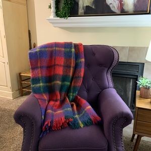 Avoca Handweavers mohair/wool throw.